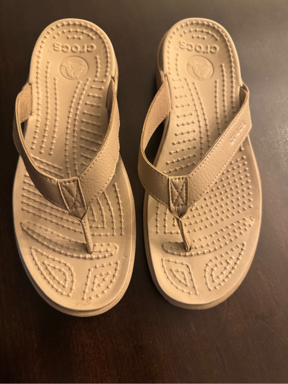 Crocs flip flops